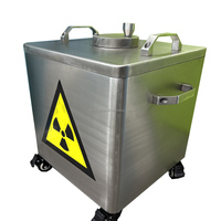 Conteneurs en plomb Protection contre les radiations Stockage de sources radioactives Baril Médicine nucléaire aux rayons X 10MMPB 20MMPB 30MMPB Boîtes en plomb