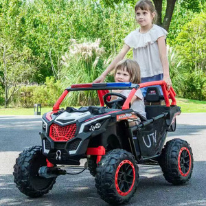 Auto Eléctrico Todoterreno de Doble Tracción para Niños, 24V, Asiento Doble Grande, Control Remoto, Juguete para Niños de 8 a 13 Años - Product Image 4