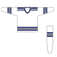 Camisetas de Hockey TronX Shore 69 Sudbury Blueberry para Adultos Unisex (100% Poliéster de Secado Rápido, Talla US Alpha X-Large Regular)