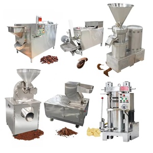 Automatic Full Cocoa Pulverizer Grinder Machine Machines To Process Cocoa Butter And Powder <b>Baking</b> And Grinding Production line - Product Image 1