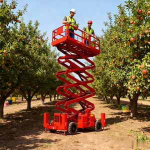 Ascenseur aérien extérieur Ascenseur 3m 5m Mini élévateur à ciseaux mobile autopropulsé - Product Image 5