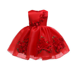 8252 <span class=keywords><strong>ropa</strong></span> <span class=keywords><strong>para</strong></span> bebé recién nacido vestido de <span class=keywords><strong>primera</strong></span> comunión venta al por mayor niñas flores vestido <span class=keywords><strong>para</strong></span> desfile de boda - Product Image 5