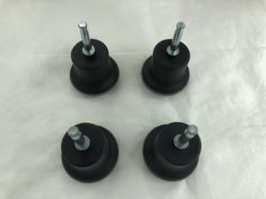 Roulettes de cadre de lit de 50mm Roues de roulette de 2 pouces pour lit de matelas d'hôtel réglable - Product Image 4