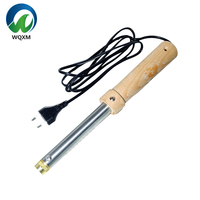 Nouvelle machine à couper les cornes de bœufs, chauffage électrique 220V, acier inoxydable, machines à écorner le bétail, écorneur à manche en bois pour bovins