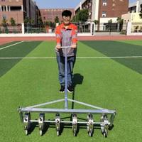 Planteuse manuelle industrielle DIY pour l'ail, réglable, 3456 rangs, avec grattoir à terre