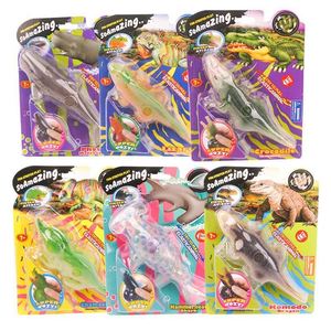 Dinosaur Soft TPR PU Eco-friendly Fidget Set Anti-Stress Relief Squeeze Toys for <b>Kids</b> Anxiety Relief Items and <b>Ring</b> Stress Ball - Product Image 4