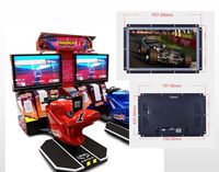 Neuer 32-Zoll 1920*1080 60Hz 16:9 IPS LCD Arcade-Gaming-Monitor mit VGA-Schnittstelle, Open Frame/VESA Breitbildmonitor für Spielautomaten