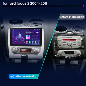 Autoradio multimédia Junsun V1 Pro CarPlay pour <span class=keywords><strong>Ford</strong></span> <span class=keywords><strong>Focus</strong></span> 2 <span class=keywords><strong>Mk2</strong></span> 2004-2008 2009 2010 2011 <span class=keywords><strong>Android</strong></span> Auto GPS - Product Image 2