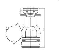 Vanne de coupure personnalisable en gros DC 3 ~ 4V Vanne à boisseau sphérique de moteur à installer dans le comptage de débit de gaz intelligent civilG1.6 ~ G6