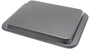 Black Steel Baking <b>Sheets</b> with Corrosion-Resistant Coating, Ideal for <b>Cookies</b>, Roasting & Baking - Product Image 4