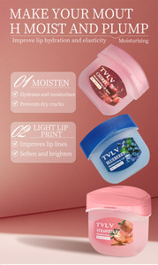 Set de Bálsamo Labial y Mascarilla de Cereza, <span class=keywords><strong>4</strong></span> Colores, Mascarilla Labial Hidratante con Cuchara, Venta al por Mayor, Marca Privada, Fábrica de Maquillaje OEM - Product Image 5