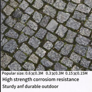 Zwart Graniet Willekeurige Plavuizen Zwart Basalt Steen Gek Patroon Straatsteen Voor Oprit Buiten Tuin - Product Image 2