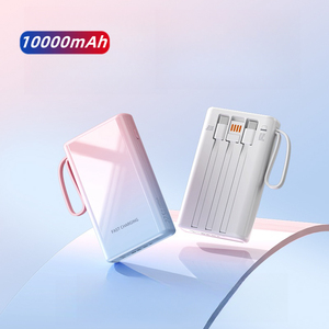 <span class=keywords><strong>Chargeur</strong></span> portable avec câbles intégrés, batterie <span class=keywords><strong>externe</strong></span> 20000mAh, charge <span class=keywords><strong>rapide</strong></span>, USB C, <span class=keywords><strong>chargeur</strong></span> de téléphone avec écran LED - Product Image 5