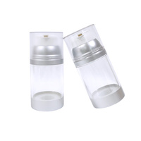 Botellas de Loción con Bomba de Vacío Transparentes de Varios Tamaños, Recipientes Reutilizables para Líquidos de Cuidado de la Piel, Ideales para Viajes