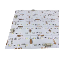 RGBW 5 en 1 Flex SMD5050 Cuttable 210LED 24V Hoja de LED flexible para encimera de mármol interior