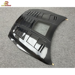 IMP Style Wet Carbon Fiber Front <b>Bonnet</b> With Glass for Nissan GTR R35 2008-2016 Carbon Engine Cover Hood Car Parts - Product Image 5