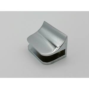 Garde-corps de porte en verre trempé contemporain 20mm Base de poteau pince d'étagère support plat charnière 45 ° verre flottant à <span class=keywords><strong>Angle</strong></span> droit sans trou - Product Image 5