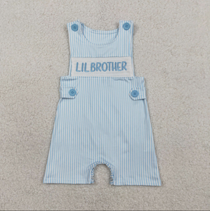 Combinaison smockée pour frères et sœurs, petite sœur, frère, bébé, enfant, tunique, pantalon court, robe longue jusqu'aux genoux - Product Image 6