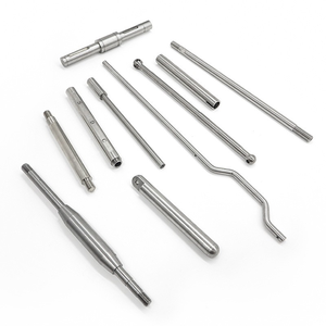 Op maat gemaakte CNC-draaiwerkjes, precisie-as, schroefdraad, motoras, CNC-bewerkte onderdelen, 304/316 roestvrijstalen as - Product Image 3