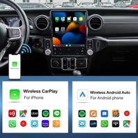 Autoradio Android avec écran IPS de 13 pouces pour Jeep Wrangler JL 2018-2021, système multimédia, CarPlay sans fil, autoradio GPS, moniteur, navigateur
