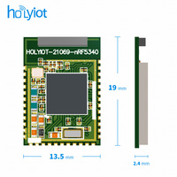 Venta caliente Directo de fábrica 2400 a 2483MHz Ble5.0 2,4 GHz Bluetooth NRF5340 Módulo Ble