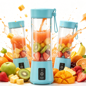Centro de Suministro de Fábrica con 15 Años de Experiencia, Venta al por Mayor, Marca Privada Disponible, Licuadora Portátil, Vaso Eléctrico para Jugos, Batidora para Smoothies - Product Image 1