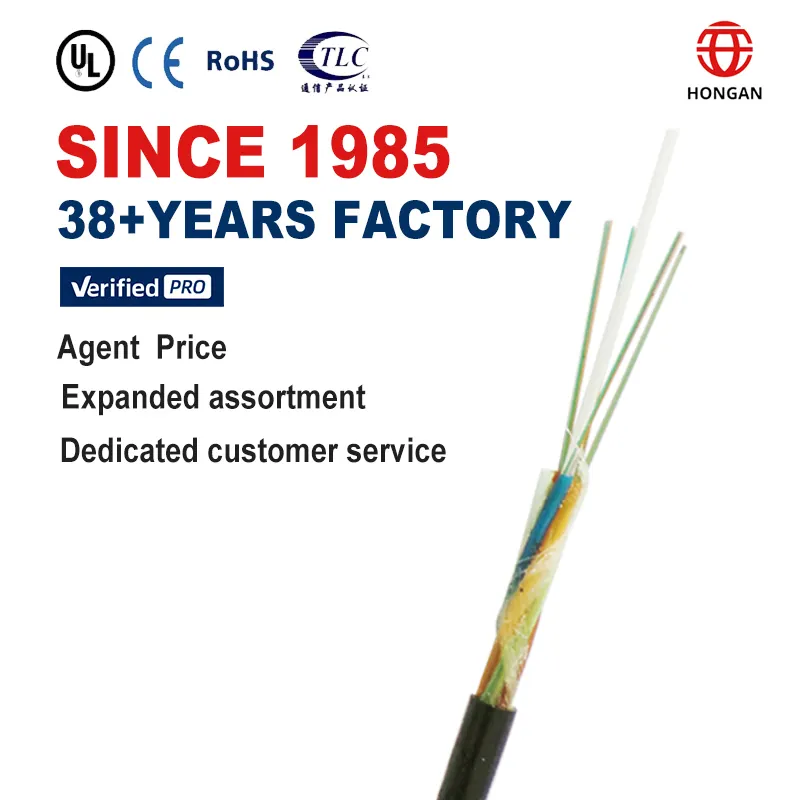 HONGAN прочный 36-ядерный бронированный волоконно-оптический кабель g652d волоконно-оптические кабели для наружного применения