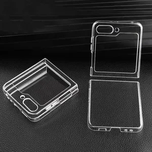 Z Lật 5 Bảo Vệ Rõ Ràng Transparent Bìa Điện Thoại Trường Hợp Đối Với Samsung Galaxy Z Lật 5 Điện Thoại Trường Hợp