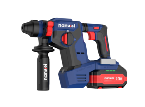 Nuevo <span class=keywords><strong>Taladro</strong></span> <span class=keywords><strong>Percutor</strong></span> Inalámbrico Nanwei 2J con Batería de Litio, 4800BPM, Martillo Rotatorio para Bricolaje y Construcción - Product Image 5