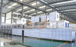 Laveuse-sécheuse à haute pression à double voie pour caisses de transport de volailles et plateaux à pain - Product Image 5