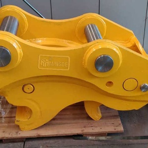 Acoplador Rápido Hidráulico, Adaptador Universal para Excavadora, Acoplador Rápido Hidráulico de Doble Bloqueo, Acoplador Rápido Totalmente Automático - Product Image 2