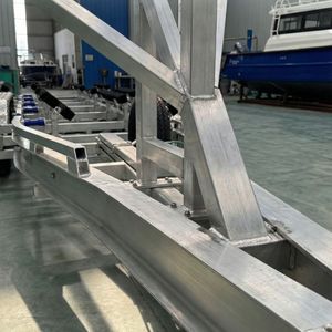 Anpassbarer <span class=keywords><strong>30</strong></span> Fuß (10 m) Aluminium-Bootsanhänger mit Drei- bis Fünfachsen für Boote & Wasserfahrzeuge - Product Image 3
