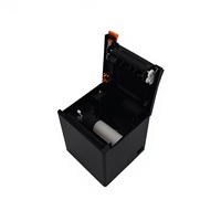 Imprimante thermique de reçus POS 80 mm avec Bluetooth sans fil et alerte d'ordre LED pour le commerce de détail alimentaire et de boissons