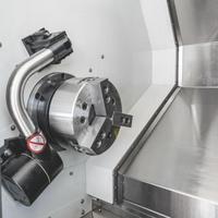 Máquina de Torneado CNC de Cama Inclinada de Alta Precisión Directa de Fábrica con Servomotor FANUC para Procesamiento Automático de Piezas Metálicas y Componentes de Hardware