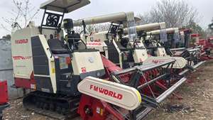 Vendita diretta di seconda mano di alta qualità macchine agricole FMWORLD Ruilong PLUS ++ 125HP mietitrebbie con grande <span class=keywords><strong>granaio</strong></span> - Product Image 5