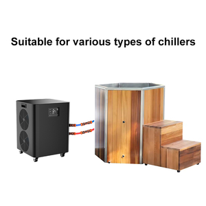 ICEMEND baril de bain ovale en bois durable pour les traitements de glace et d'eau chaude immersifs conçus pour la guérison et le bien-être en plein air - Product Image 6