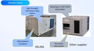 Chất Lượng Cao 25 Tấn Trên Mái Nhà Đóng Gói Điều Hòa Không Khí Cho Hệ Thống Hvac Trên Mái Nhà Đóng Gói Đơn Vị Cho Thương Mại Làm Mát - Product Image 5