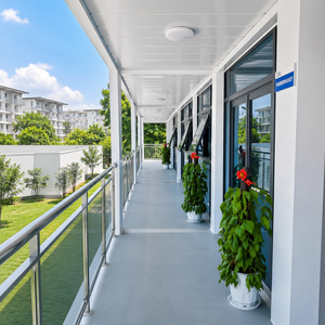 Casa Móvil de Lujo de Dos Dormitorios, Casa Contenedor Expandible con Cochera, Diseño de Villa Prefabricada, Oficina y Sala de Esports - Product Image 3