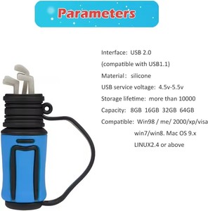 Logotipo personalizado Expocy Golf Club bolsa forma Usb Flash Drive ordenador Memory Stick Usb 2,0 deportes Pendrive Stick almacenamiento de datos regalo - Product Image 4