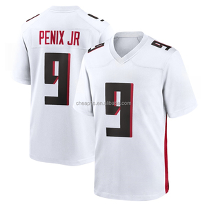 Jersey de Fútbol Americano Bordado al por Mayor de los Atlanta Falcons, Color Negro # 9 Michael Penix Jr. # Uniforme de Fútbol Americano de Kirk Cousins Número <span class=keywords><strong>18</strong></span> - Product Image 3