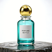 Flacon de parfum en verre cristal épais, finition mate, sérigraphie, marquage à chaud, couleur personnalisée, multi-capacités, fabrication en usine