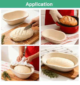 Panier à <span class=keywords><strong>pain</strong></span> en cannage de canne à sucre naturel pour levain, fourni directement par l'usine en gros - Product Image 6