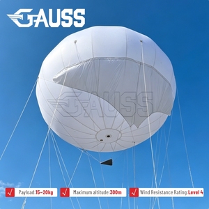 Pallone di Sorveglianza Professionale da 5,9M, Pallone Gonfiabile di Sicurezza per Monitoraggio Aereo, Capacità di Carico 15~20 kg - Product Image 1