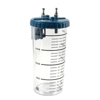 Pot d'aspiration médical Autoclavable 2L bouteille d'aspiration en Polycarbonate bouteille d'aspiration bouteille d'aspiration