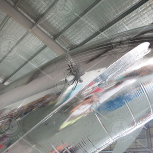 2024 mới tùy chỉnh chất lượng cao điều khiển từ xa chuyến bay phim hoạt hình quảng cáo <span class=keywords><strong>Inflatable</strong></span> bay cá heo cho Đảng trang trí - Product Image 6