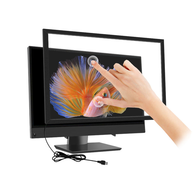 43-Inch Plug and Play Infrared Touch Frame for Interactive Games USB Interface New and Used Products