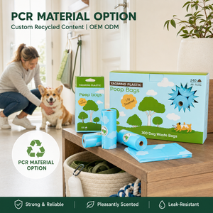 OEM ODM Factory Post Consumer Recycled Pet Waste <b>Bags</b> Leak Proof Eco Friendly Custom Logo Size Color Packaging - Product Image 3
