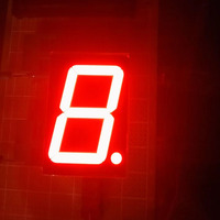 3-дюймовый одноцифровой двухцветный (красный + зеленый) 7-сегментный светодиодный дисплей, светодиодный модуль Houkem-30012-A/BSRSG, 10-контактный светодиодный светильник