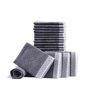 Kostenlose Logogestaltung: Bambuskohle-Welpentrainingsunterlage, Einweg-Saugunterlage, Hunde-Toilettenmatte, Haustier-Pinkelmatte - Product Image 1