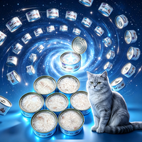 Nourriture humide pour chat en conserve 85G, soupe de viande, poulet, canard, thon, crabe, petits poissons, sans céréales, riche en protéines, FurZo